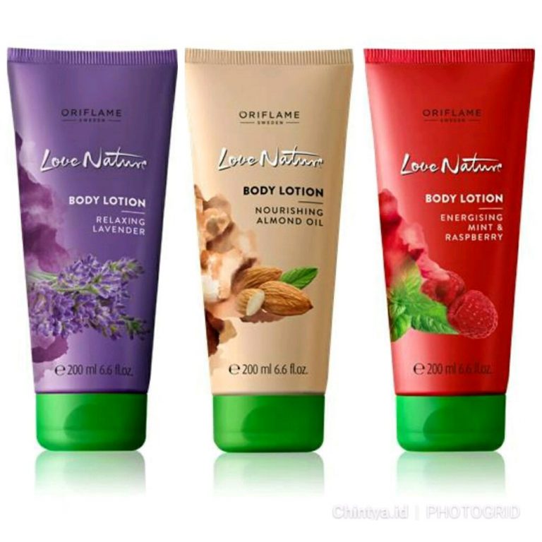 Love Nature Body Lotion Oriflame Peluang Bisnis Oriflame Online